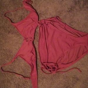 Shade & Shore Shirred Side Bikini